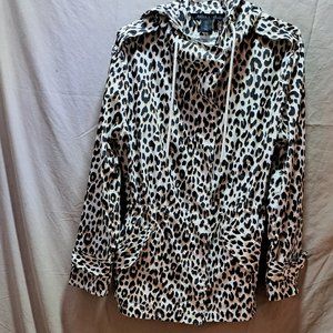 Woman's Spring Leopard Print Jacket